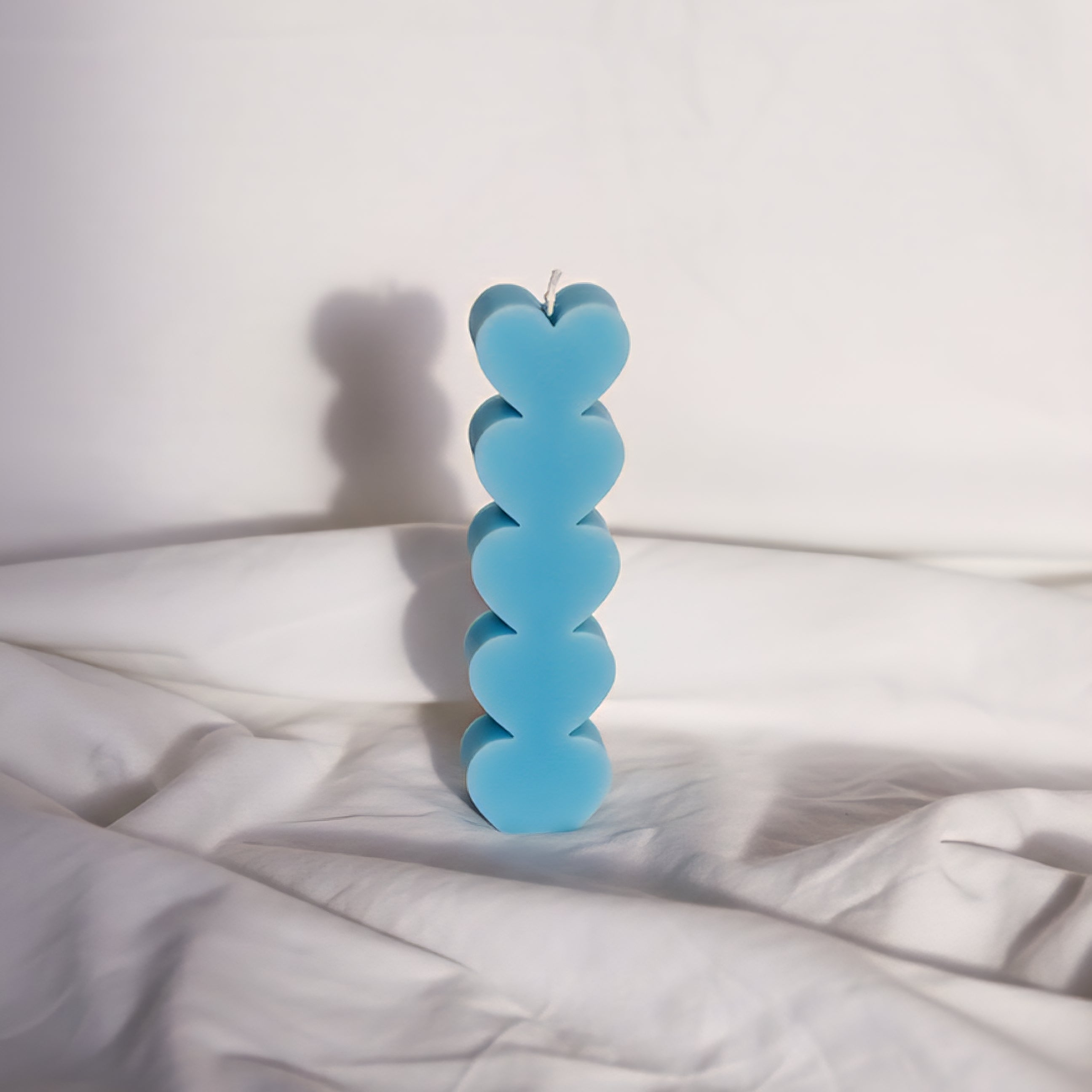 Heart Pillar Candle