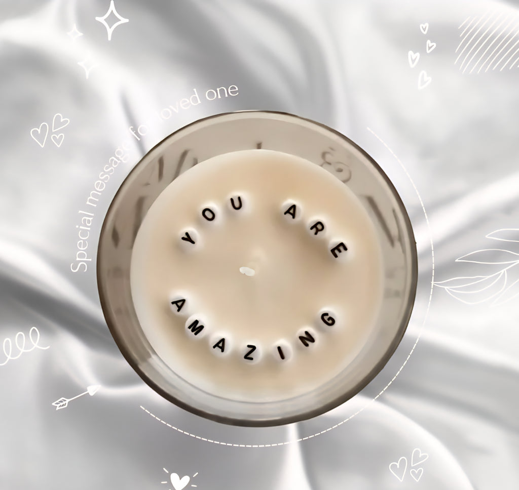 Hidden Message Candle