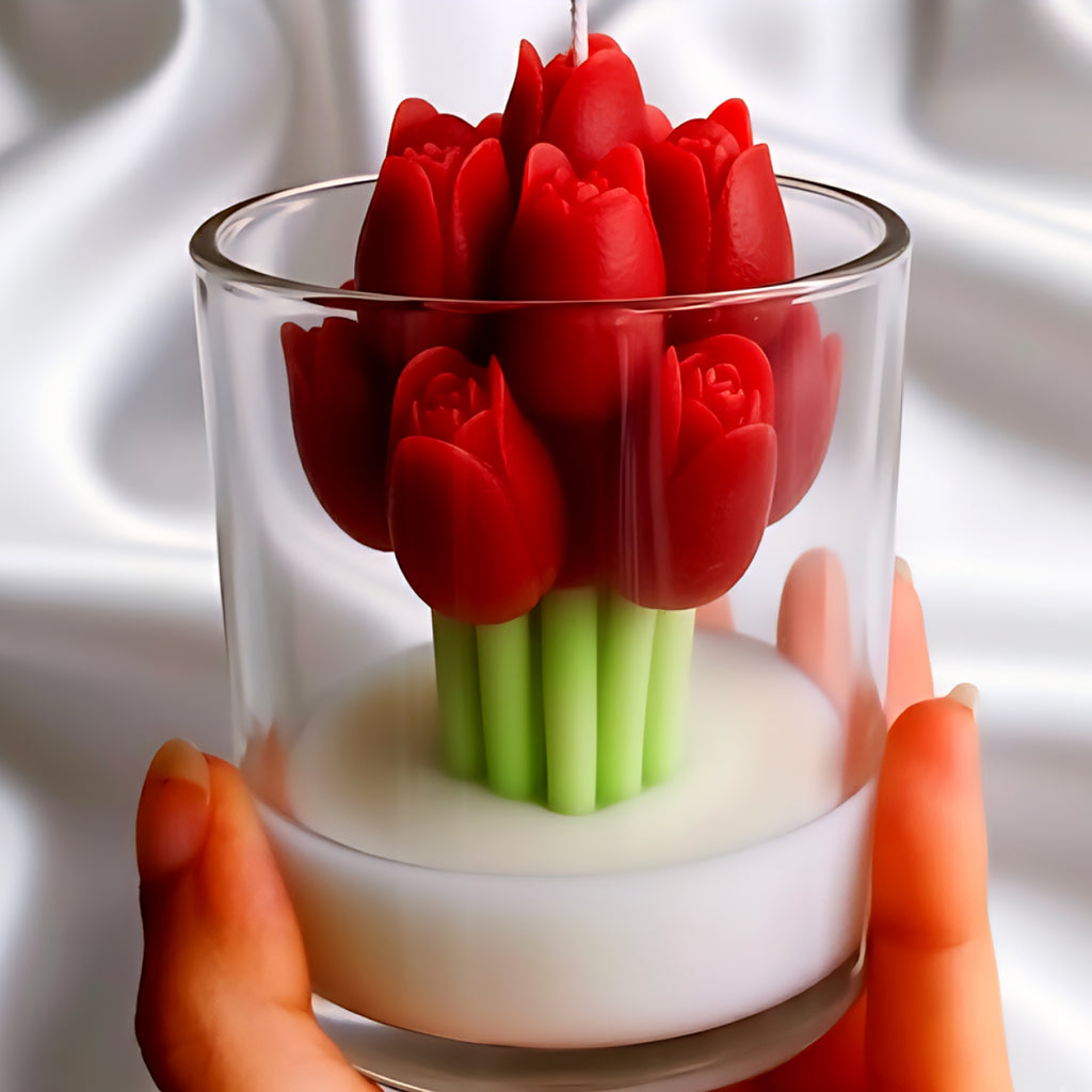 Tulip Jar Candle
