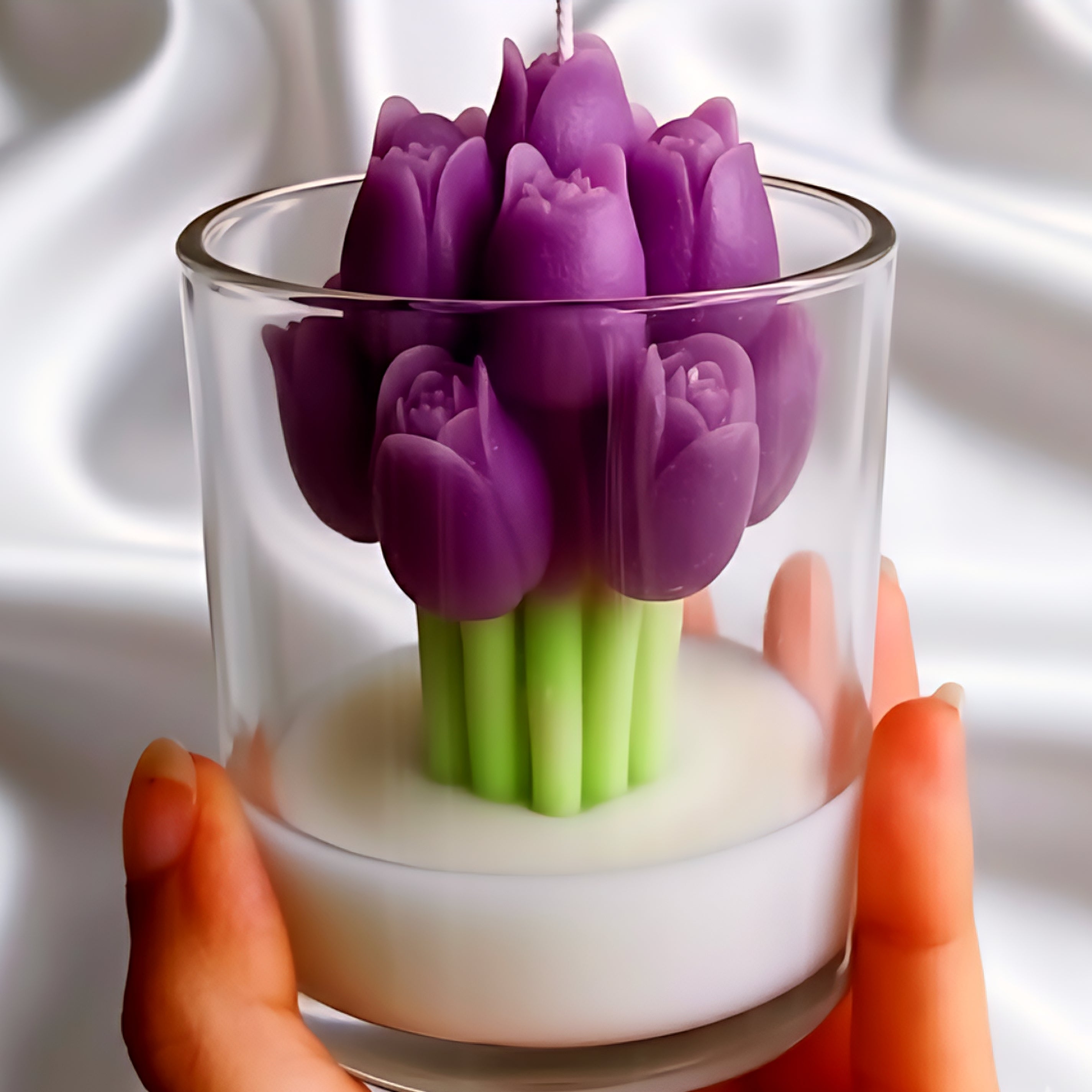 Tulip Jar Candle