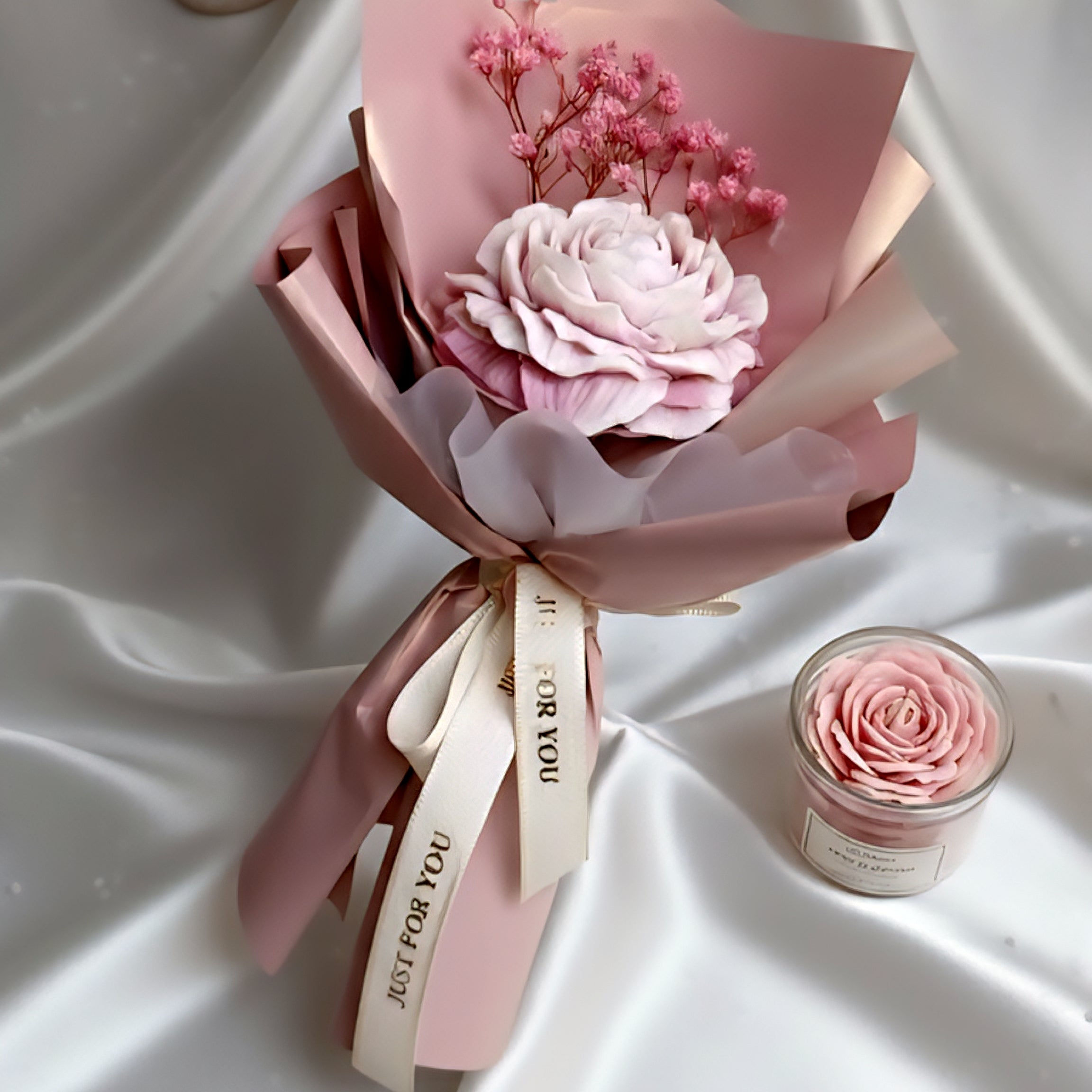 Bouquet Candle (DAISY, PEONY)