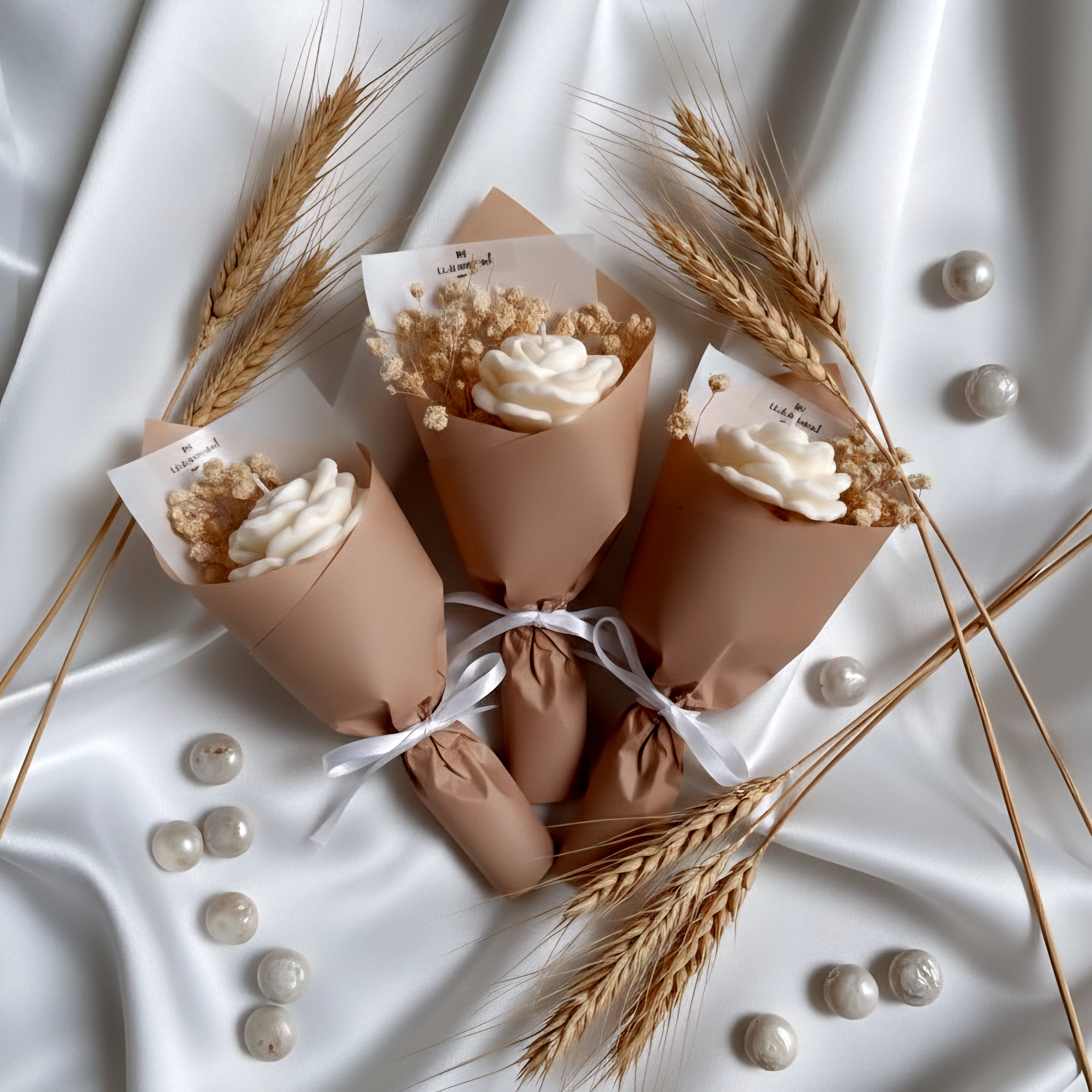 Bouquet Candle ( ROSE, LUXURY, TULIP)