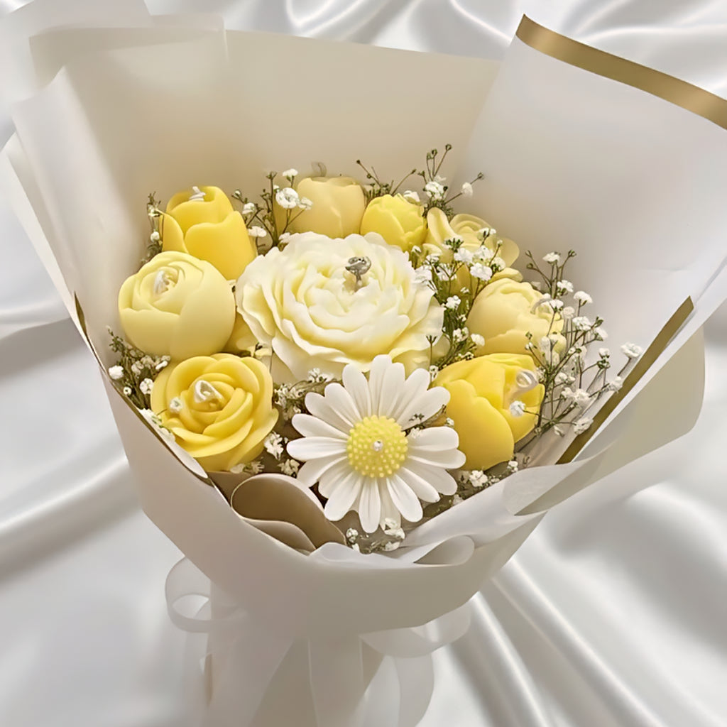 Bouquet Candle ( ROSE, LUXURY, TULIP)