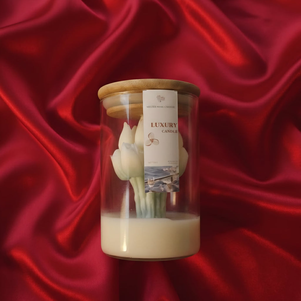 Tulip Jar Candle