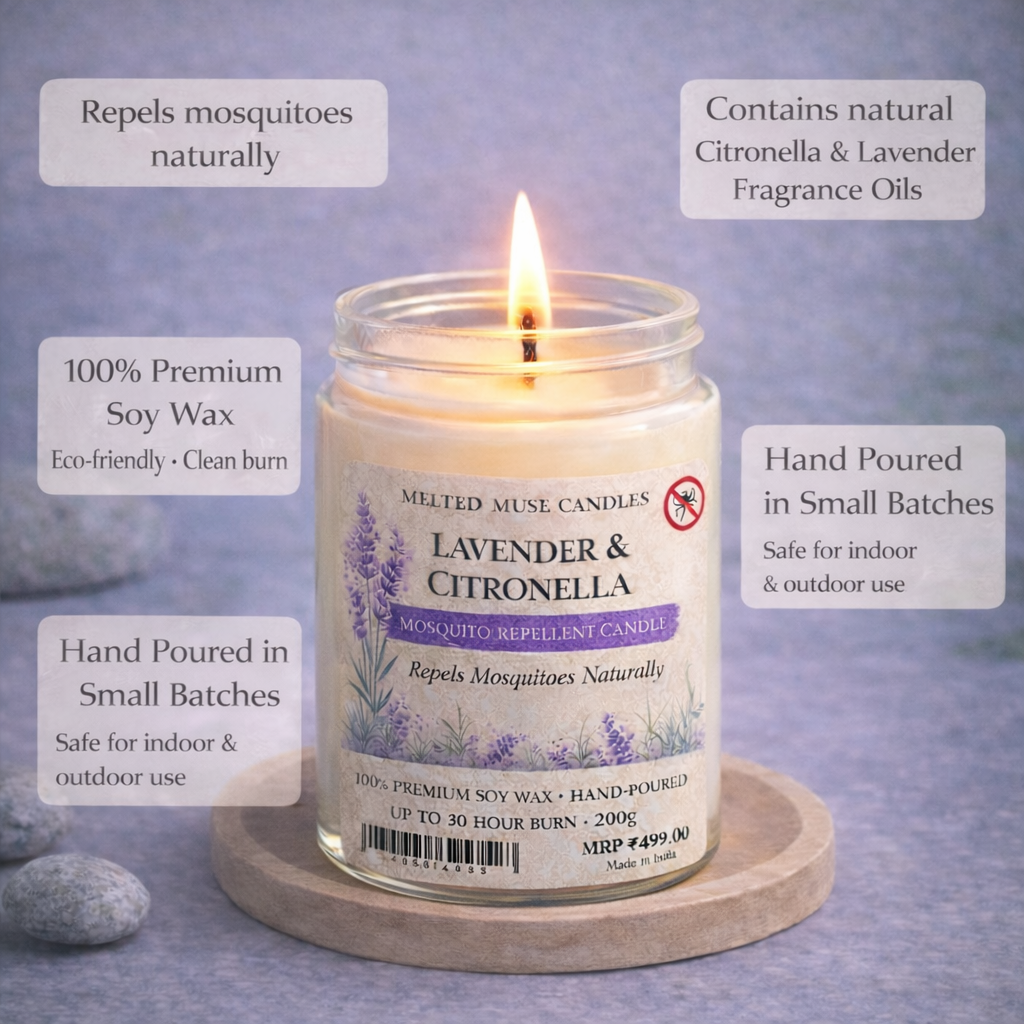 Mosquito Repellent Candle 🦟