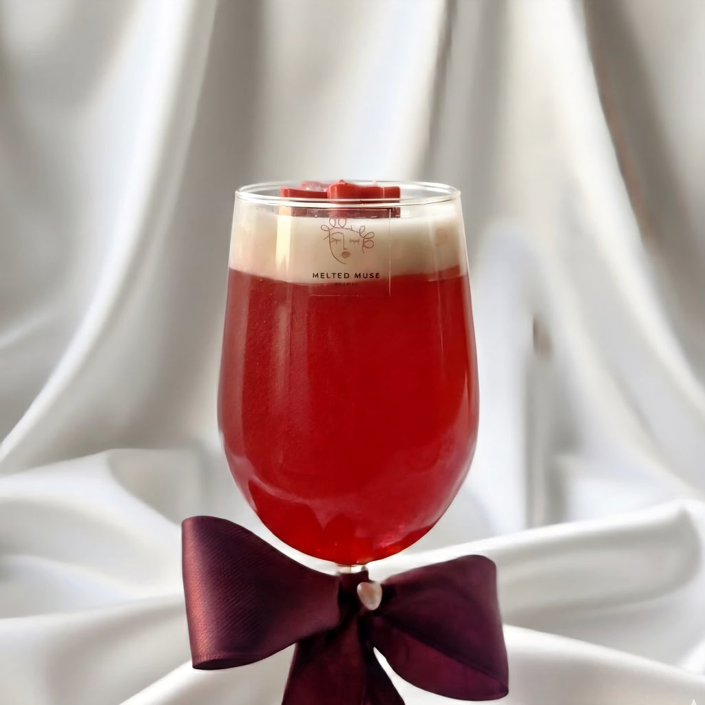Wine heart candle 🍷26CM