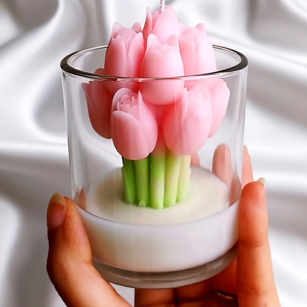 Tulip Jar Candle